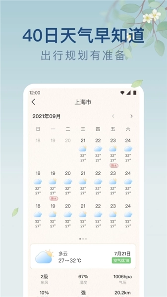 雨日天气2026最新版图2