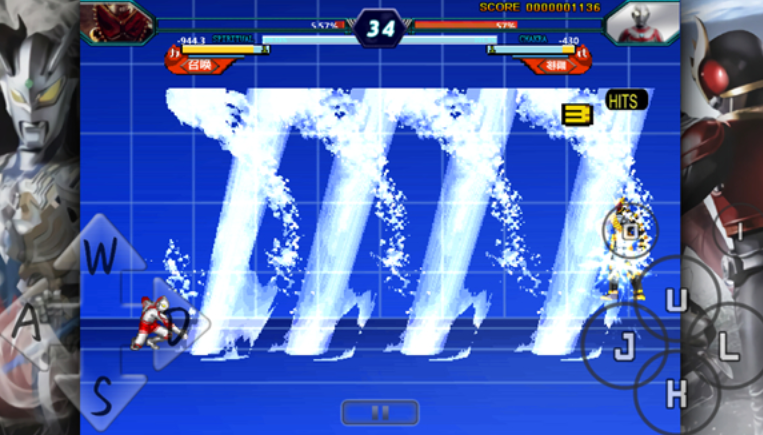 bvn特摄大乱斗全人物版图1