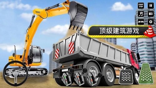 JCB挖掘机施工图2