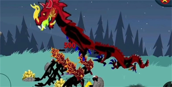 火柴人战争遗产飞龙boss