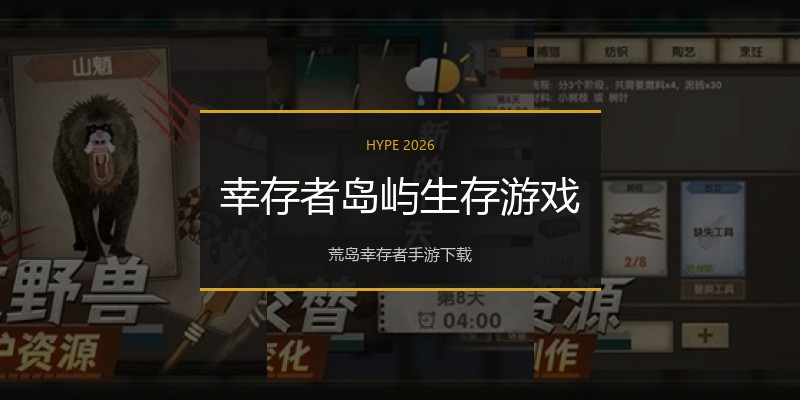 幸存者岛屿生存游戏
