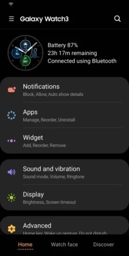 Galaxy Wearable安卓官方版图5