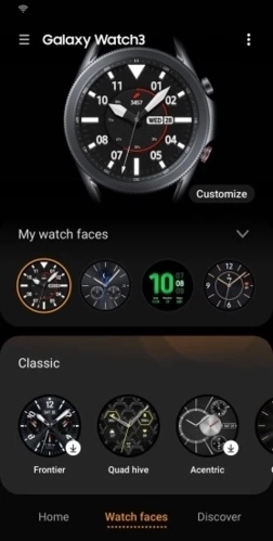 Galaxy Wearable安卓官方版图4