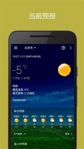 透明时钟和天气插件最新版图2