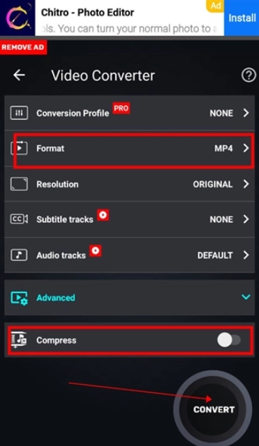 videoconverter手机版
