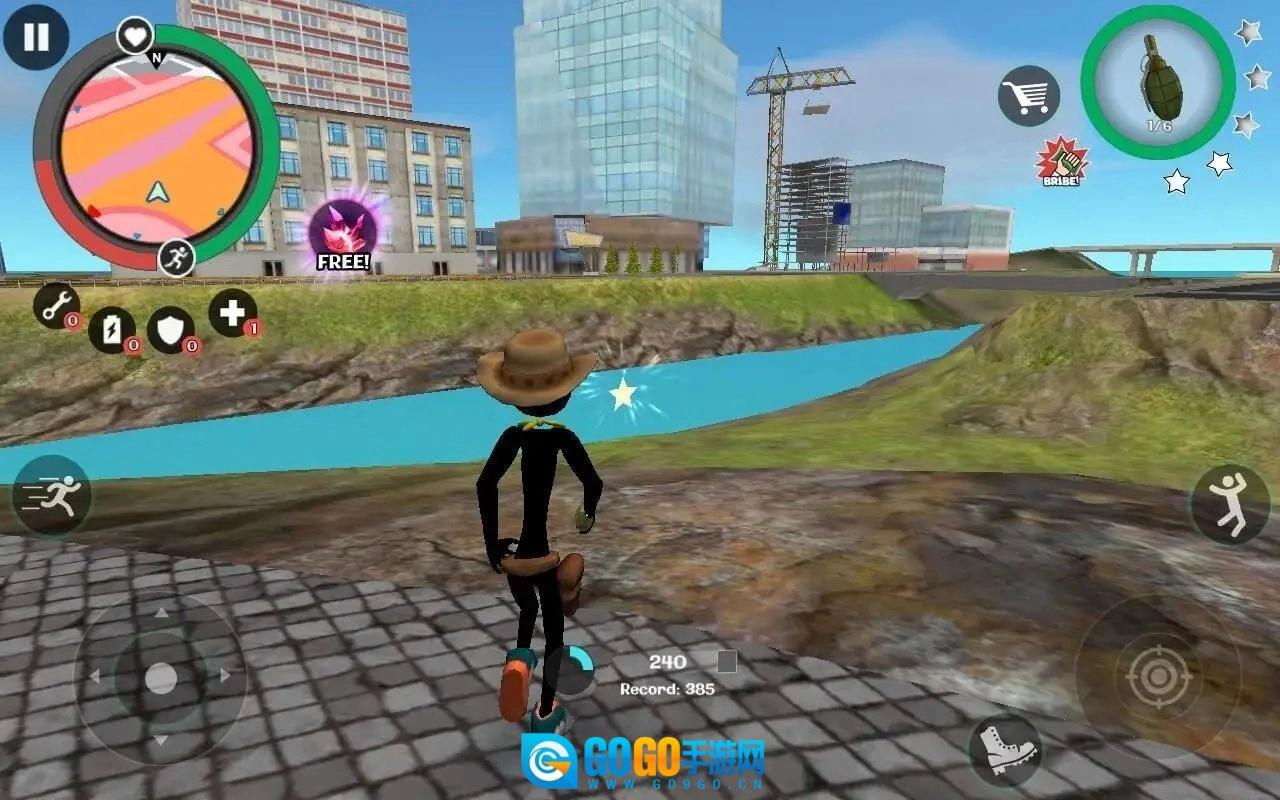 火柴人绳索英雄2(老版图3