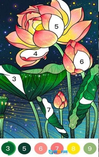 乐涂数字填色图1