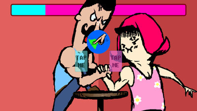 手臂摔跤叔叔(2)