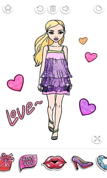 公主美妆画画图1