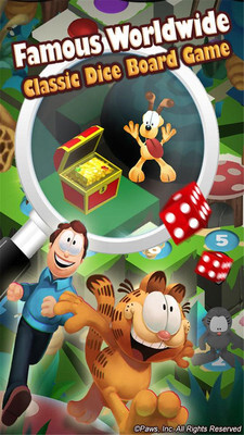 加菲猫骰子冲刺游戏图2