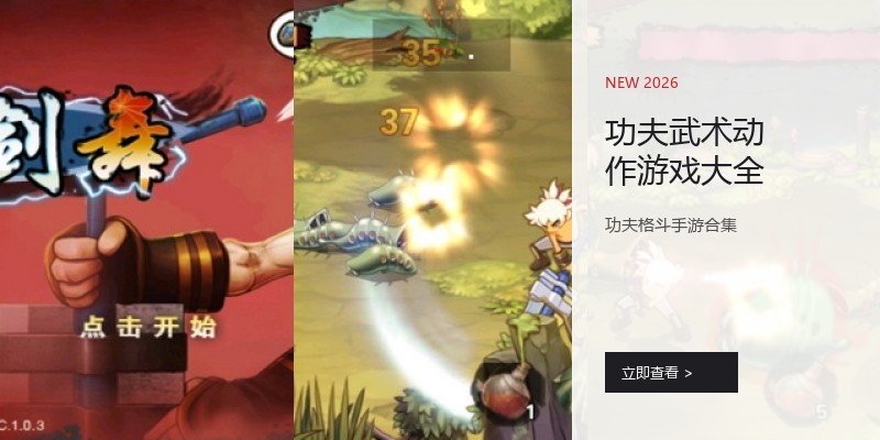功夫武术动作游戏大全