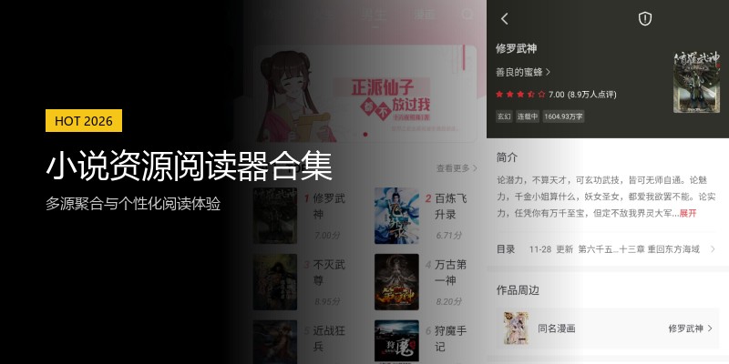 小说资源阅读器合集