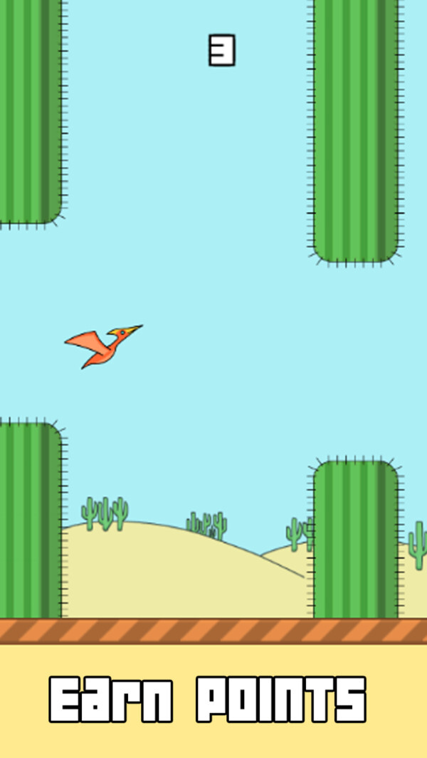 沙漠像素恐龙图3