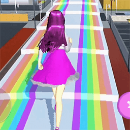 樱花美女来跑酷