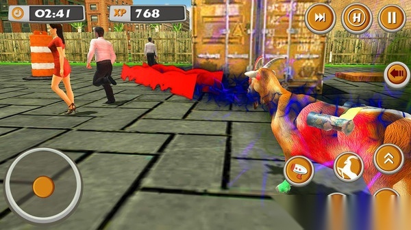 山羊横冲直撞模拟(3)