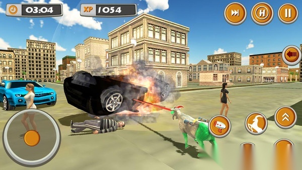 山羊横冲直撞模拟(1)