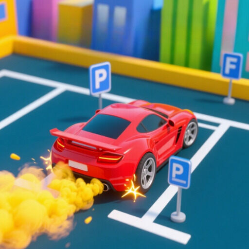 赛车风暴卡通驾