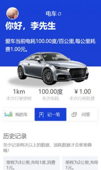 奇智油耗电耗(1)