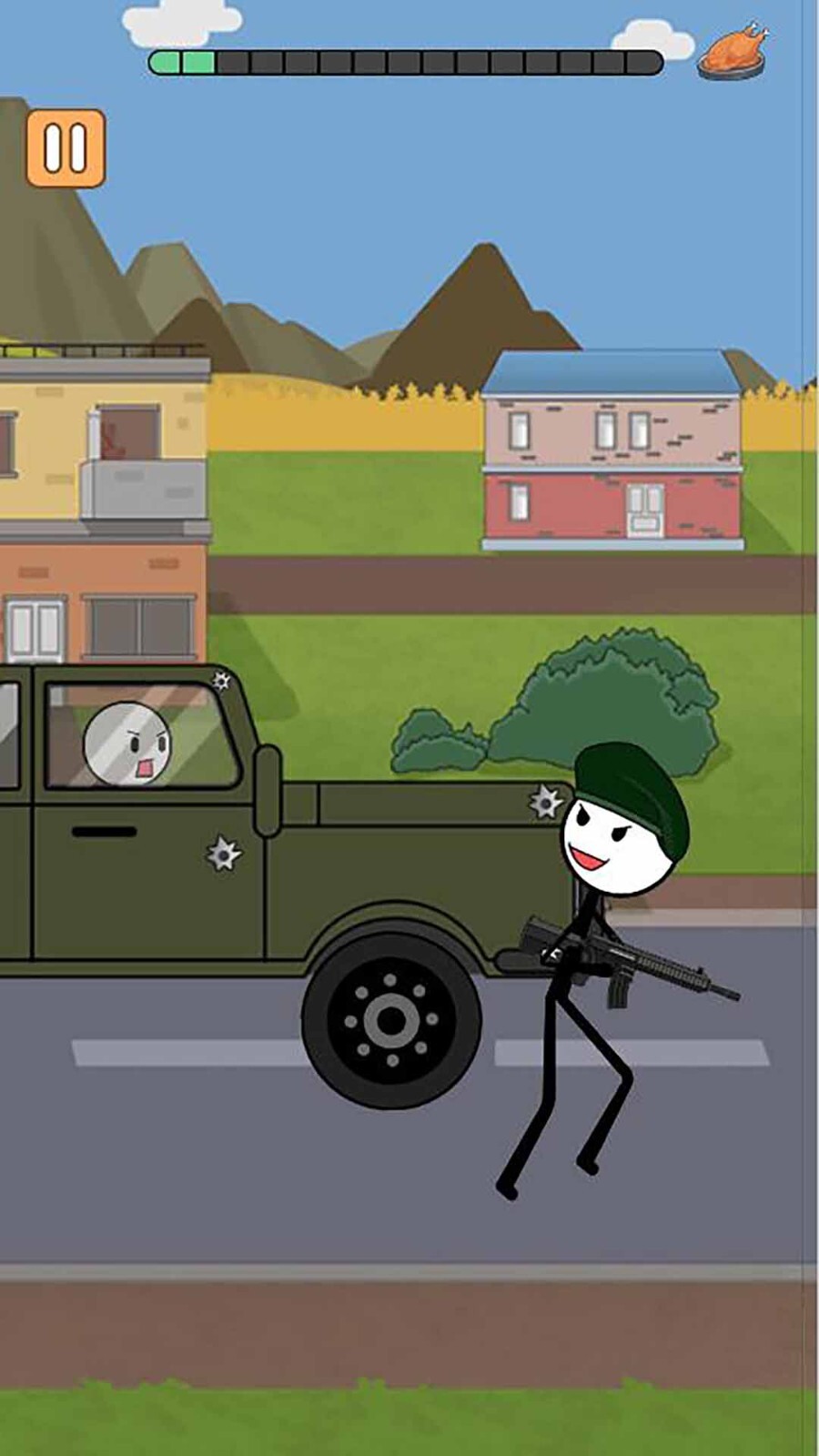 火柴人吃鸡精英(3)