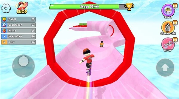 奥比滑板轻松跑酷图1