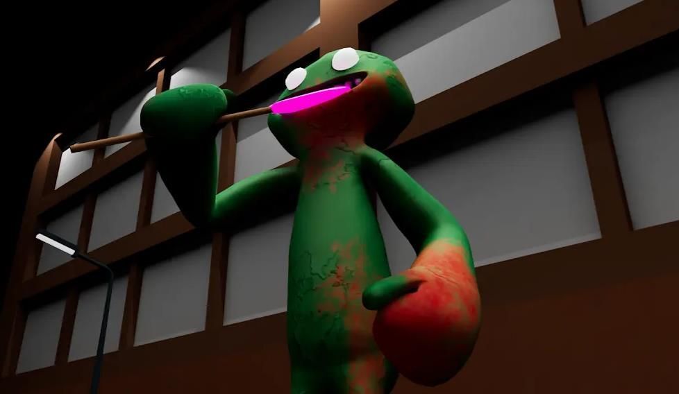 蓝色怪物生活挑战8(2)