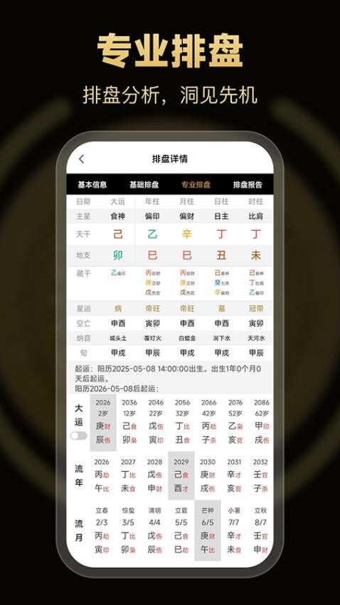 南坤八字排盘免费版图4