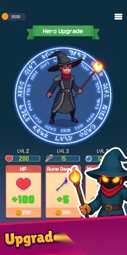 像素英雄魔法冲刺图1