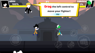 火柴人悟空格斗(4)