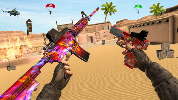 真正的枪战射击(2)