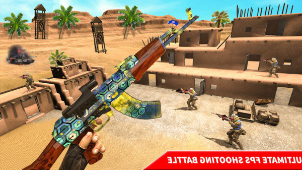 真正的枪战射击(1)