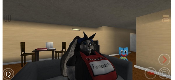 可怕的人在窗口拥抱图1