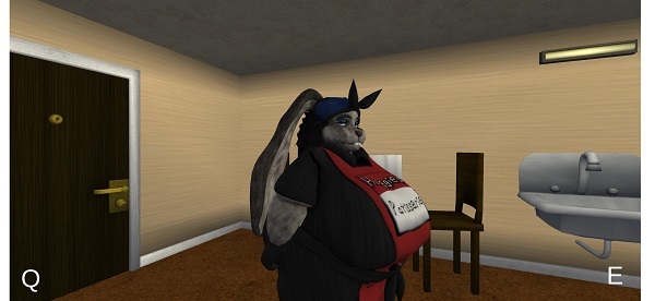 可怕的人在窗口拥抱图3