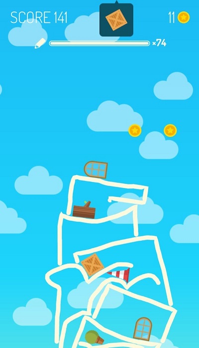 画线塔楼图3