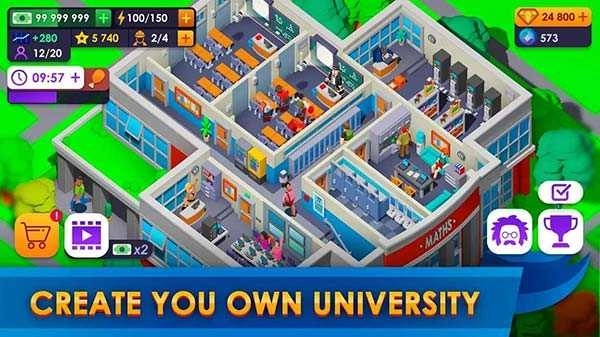 大学帝国大亨(University Empire Idle Tycoon)图2
