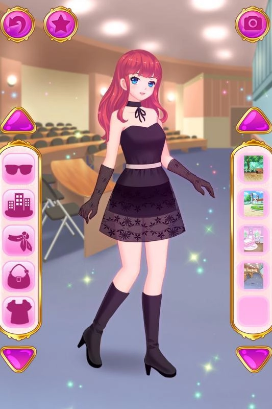 时尚女孩的装扮秀游戏(1)