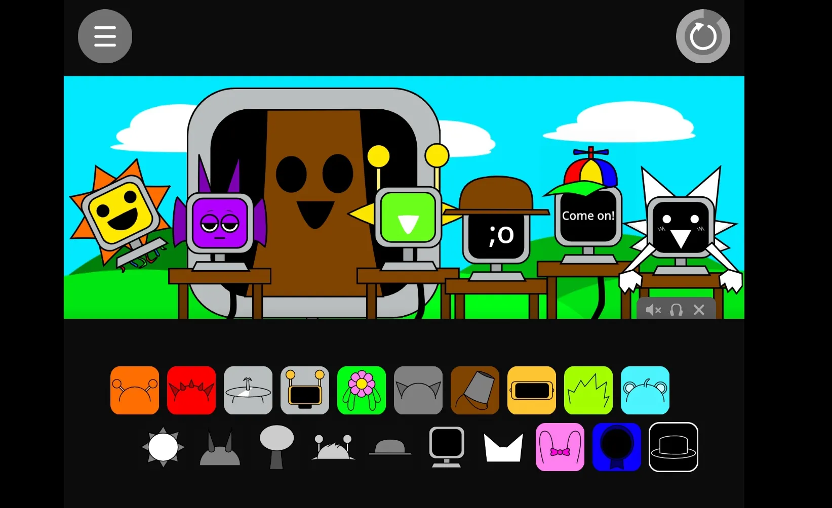 节奏盒子有趣的电脑先生(2)