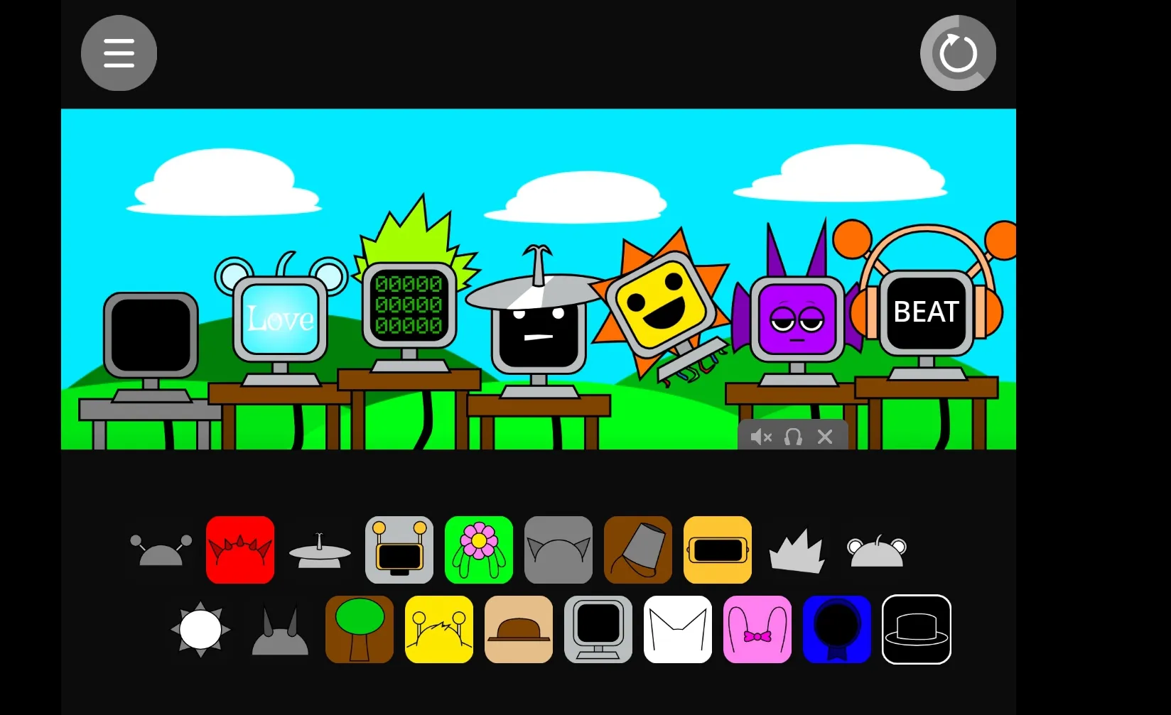 节奏盒子有趣的电脑先生(3)