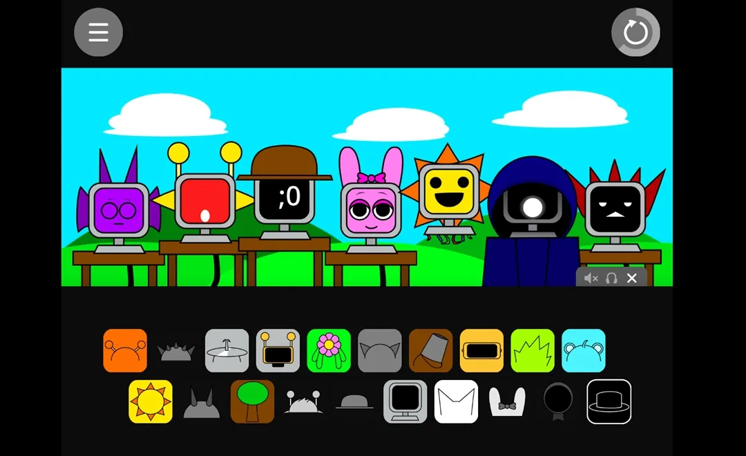 节奏盒子有趣的电脑先生(4)