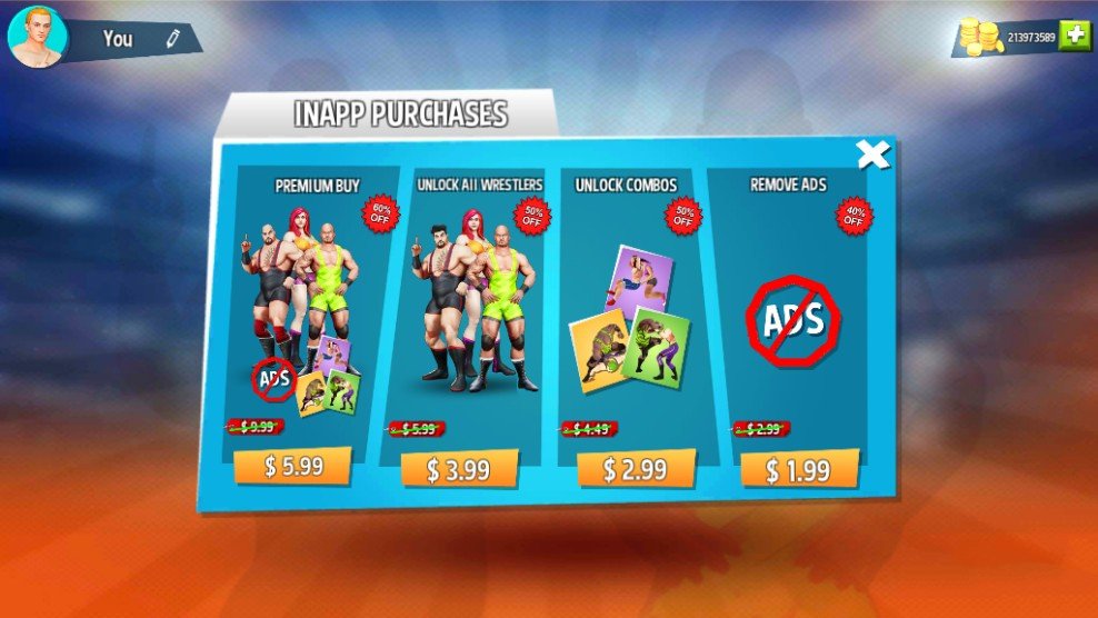 擂台摔跤冠军(1)