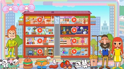 公主城堡商场购物(1)