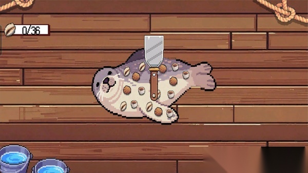 野外钓鱼刮鳞(4)