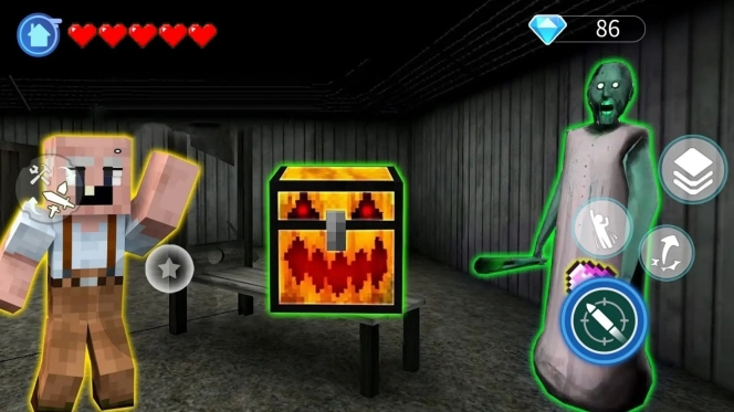 逃离古怪奶奶跑酷(1)