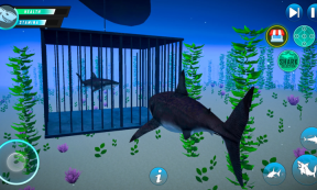 鲨鱼水下生存模拟图2