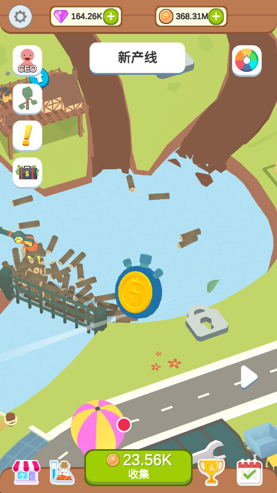 水上伐木工厂图3