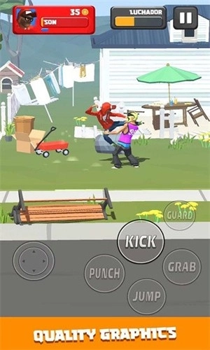 城市战士与街头帮派中文版图1