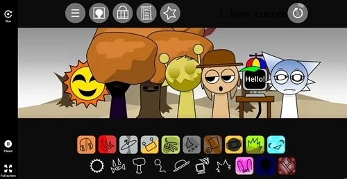 节奏盒子Sprunki寄生虫版图2