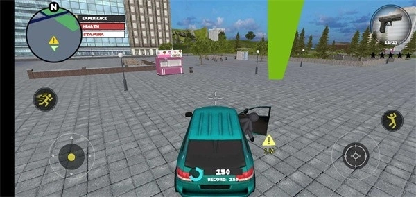 火柴人绳索英雄黑衣人免费原版图1