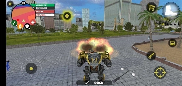 火柴人绳索英雄黑衣人免费原版图2