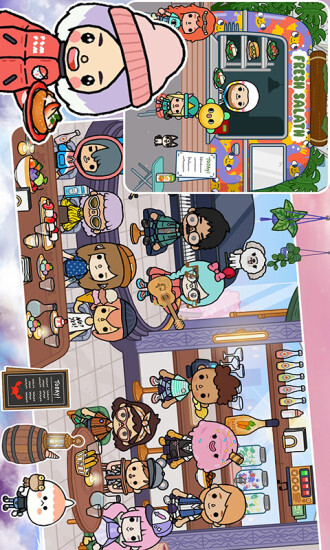 迷你城堡小镇乐园