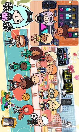 迷你城堡小镇乐园